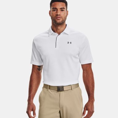 White Under Armour Men's Tech Polo from O'Neill's.