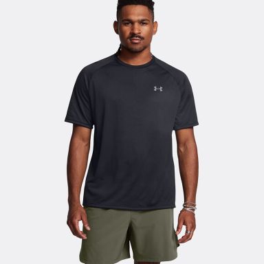 Black Under Armour Men's UA Tech™ 2.0 T-Shirt from O'Neills