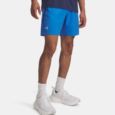 Blue Under Armour Men's UA Launch 7" Shorts from O'Neills