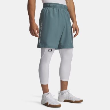 Jasper Blue Under Armour Men's UA Tech Woven Wordmark Shorts from O'Neills