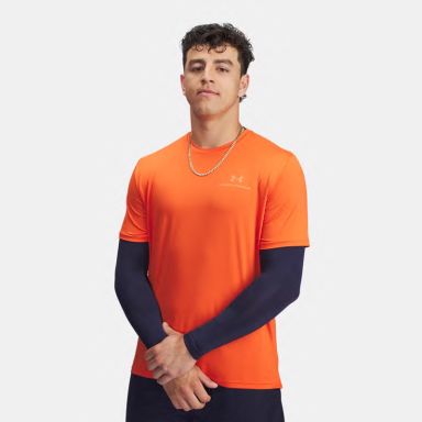 Orange Under Armour Men's UA Vanish Energy T-Shirt from O'Neills