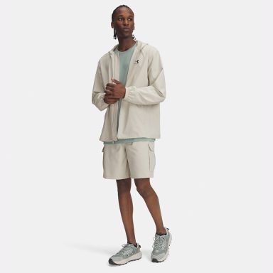 Khaki Under Armour Men's UA Vibe Woven Cargo Shorts from O'Neills.