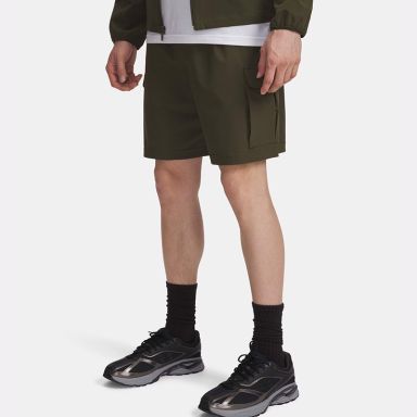 Green Under Armour Men's UA Vibe Woven Cargo Shorts from O'neills