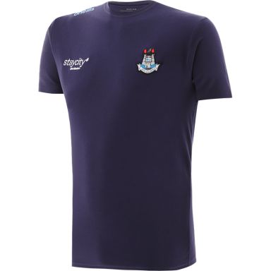 Marine Men’s Dublin GAA Venture Pima Cotton T-Shirt with ribbed crew neck collar by O’Neills.