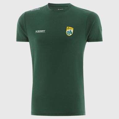 Green Kerry GAA Men's Venture T-Shirt from O'Neills 