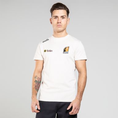 Beige Kilkenny GAA Men's Venture T-Shirt from O'Neill's.