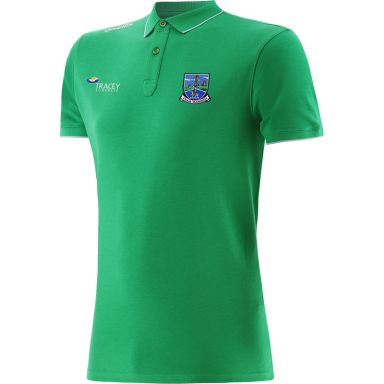 Green Men’s Fermanagh GAA Venture Pima Cotton Polo Shirt with ribbed collar and cuffs by O’Neills.