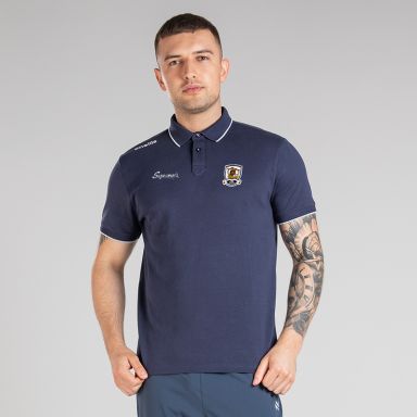 Marine Men’s Galway GAA Venture Pima Cotton Polo Shirt with ribbed collar and cuffs by O’Neills.