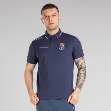 Marine Men’s Longford GAA Venture Pima Cotton Polo Shirt with ribbed collar and cuffs by O’Neills