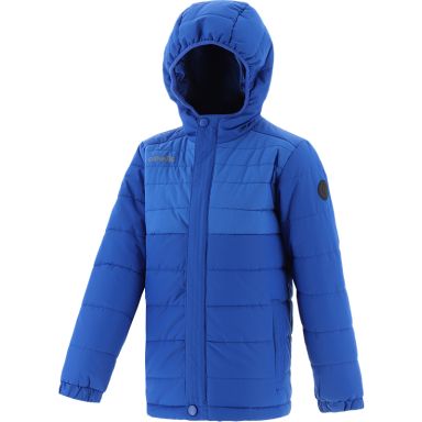 Blue Kid's Padded Jacket with a Hooded and Two Side Pockets by O’Neills.