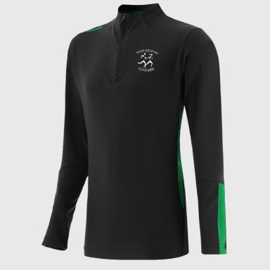 West Belfast Coolers Kids' Jenson Brushed Half Zip Top