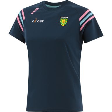 Marine Women's Donegal GAA T-Shirt with county crest by O’Neills. 
