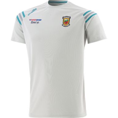 Grey Kids' Mayo GAA T-Shirt with county crest by O’Neills. 