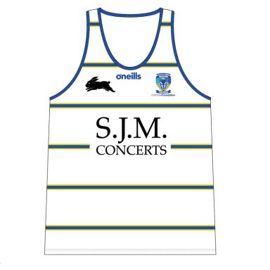 Warrington Wolves Foundation Rugby Vest (White)