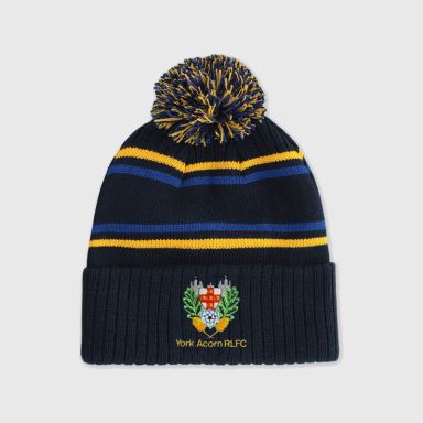 York Acorn Rugby League Kids' Bluestack Bobble Hat