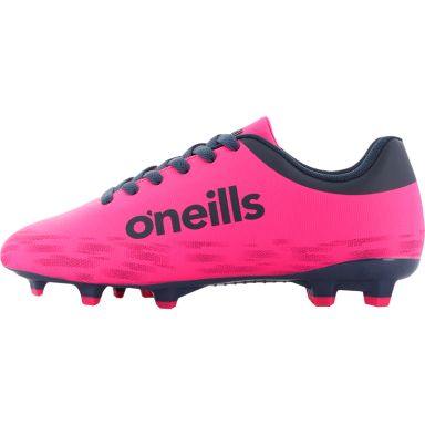Pink Zenith Kids' Firm Ground Laced Youth Football Boots from O'Neill's.