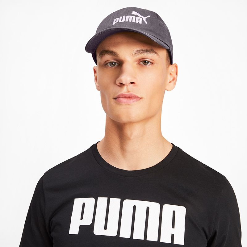 Puma Essentials Baseball Cap Grey Castlerock | oneills.com