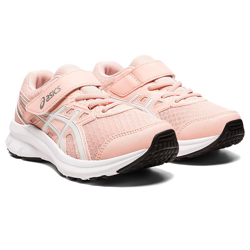 Kids' Pink ASICS Jolt™ 3 PS Running Shoes, with mesh upper from O'Neills.