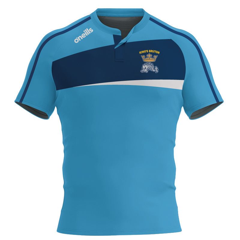 King's Bruton Rugby Shirt Match Quality - Sky