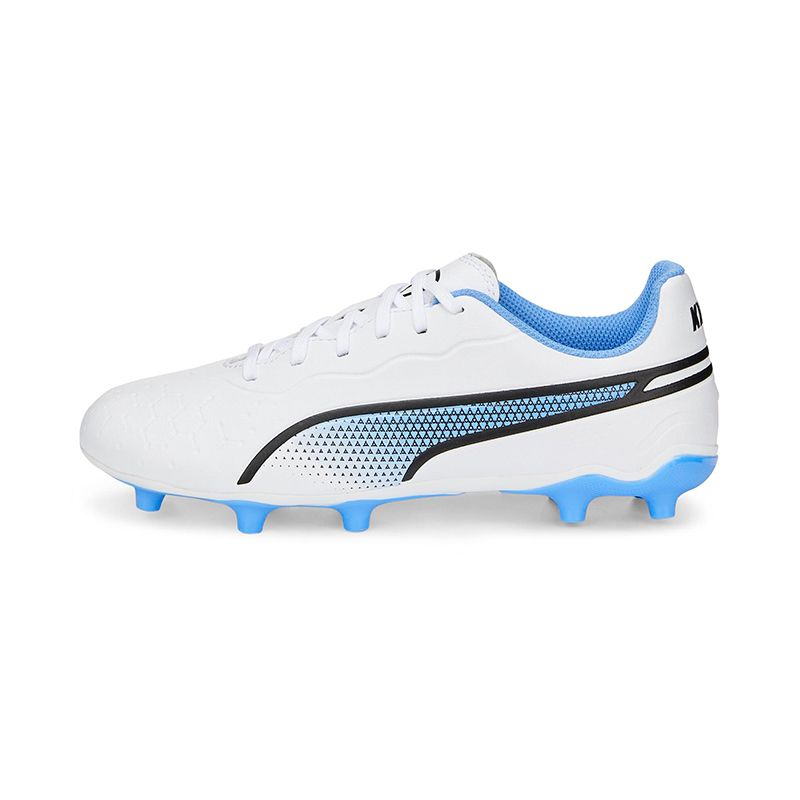White Puma Kids' King Match FG/AG Football Boots from O'Neill's.