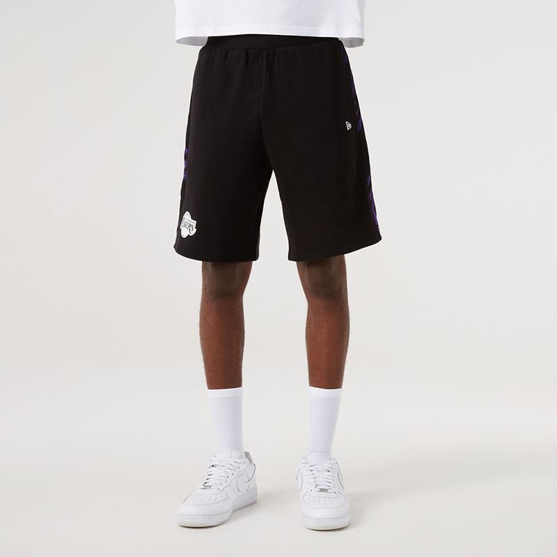 LA Lakers Panel Shorts Black 
