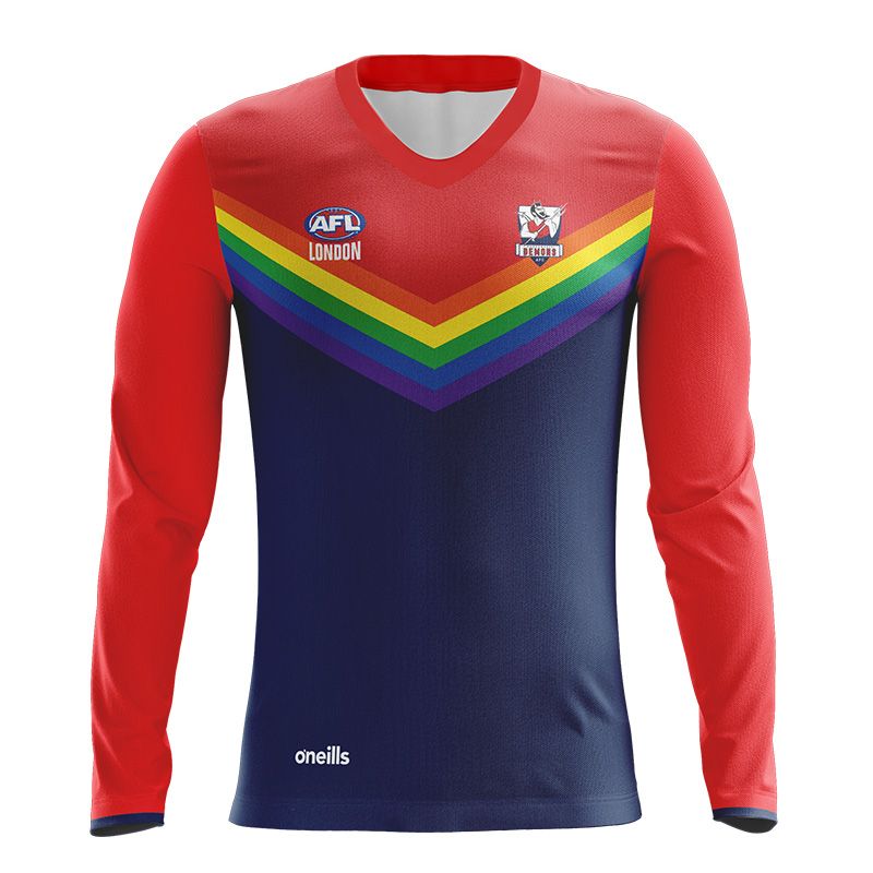 Wandsworth Demons AFL Pride Men's Printed Games Shirt