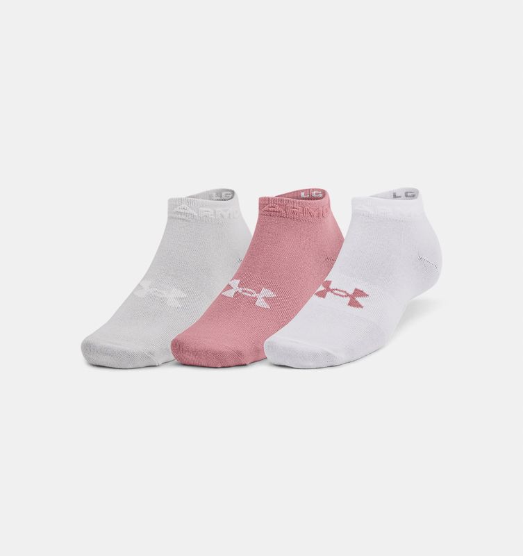 Under Armour Armour Mid Crossback Sports Bra - Pink Elixir/White