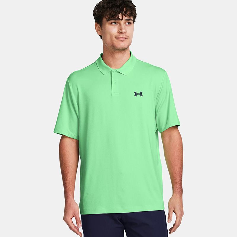Green Under Armour Men's Performance 3.0 Polo from O'Neill's.