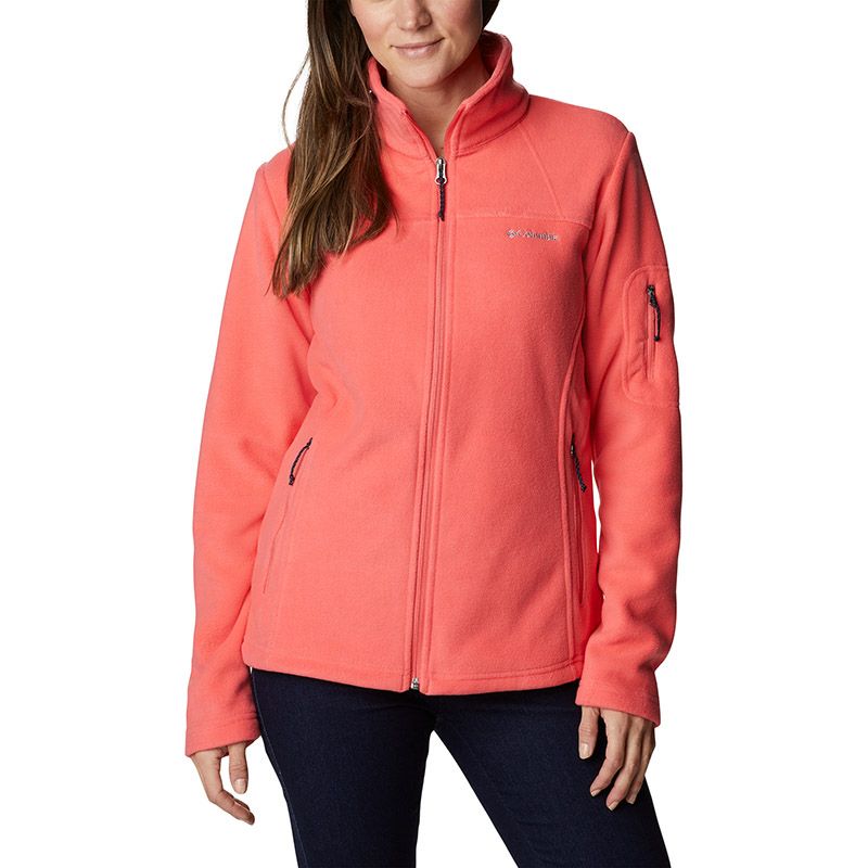 Columbia Women\'s Fast Trek™ II Pink Fleece Jacket Blush