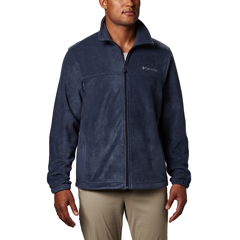 Men's Navy Columbia Steens Mountain™ 2.0 Full Zip Fleece Jacket, with zippered hand pockets from O'Neills.