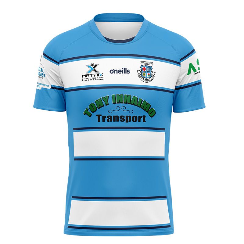 Queanbeyan Whites Rugby Club Printed Games Shirt