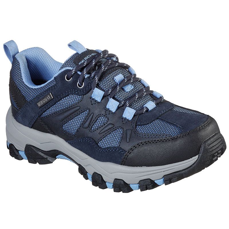 navy and grey Skechers women's sport shoes built for comfort from O'Neills