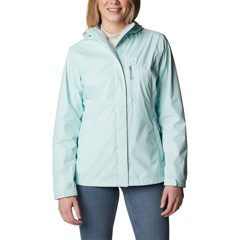 Women's Blue Columbia Pouring Adventure™ II Jacket, with zipped pockets from O'Neills.