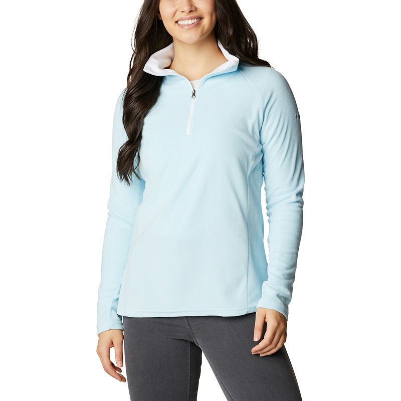 Spring Blue Columbia Women's Glacial™ IV Half Zip Fleece , with Comfort stretch from O'Neills