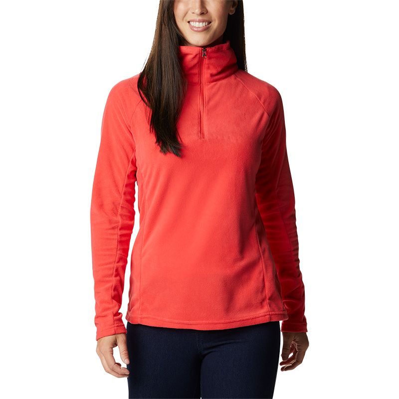 Columbia Women's Glacial™ IV Half Zip Fleece Red