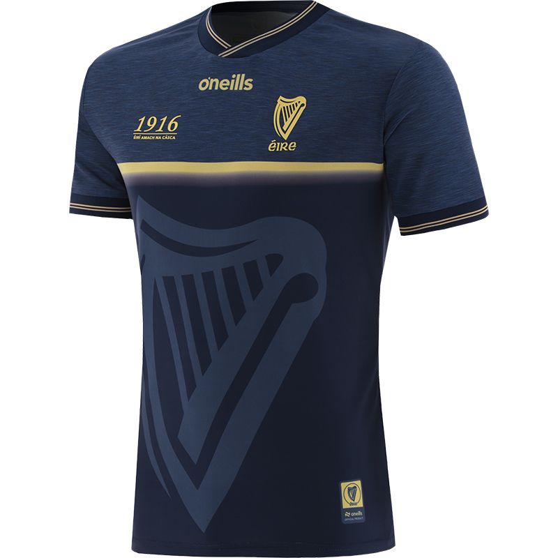 Marine Men's Player Fit 1916 Commemoration Jersey with Poblacht na hÉireann on the back by O’Neills.