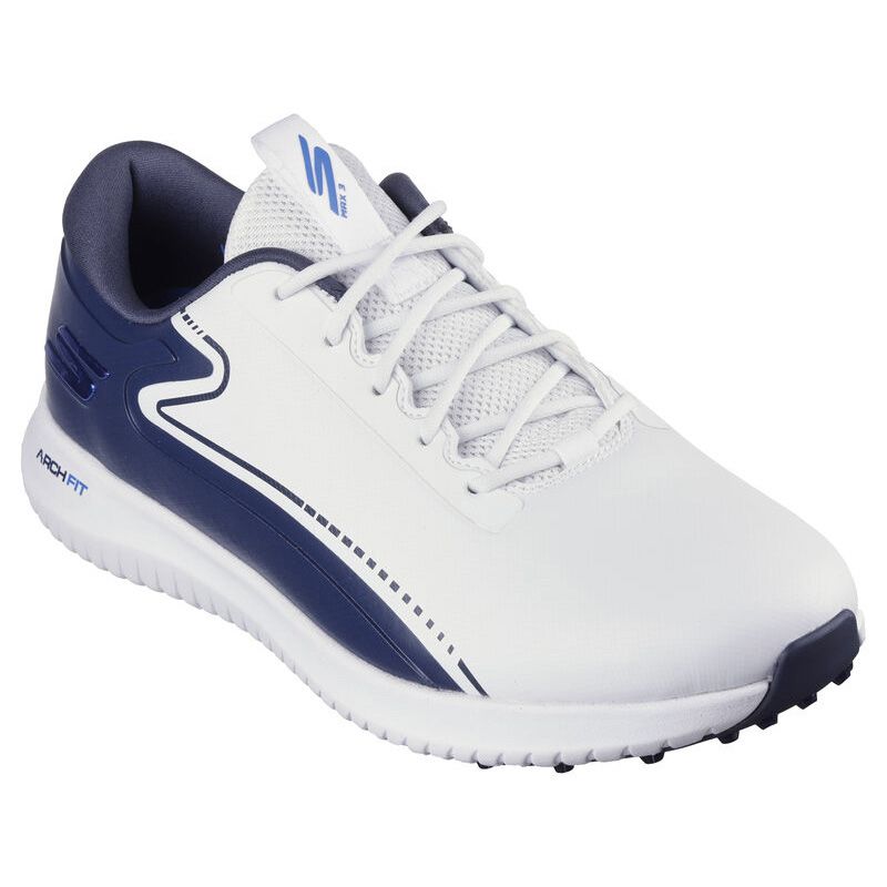 white and navy Skechers Men's Go Golf Max 3 Golf Shoes from O'Neill's.