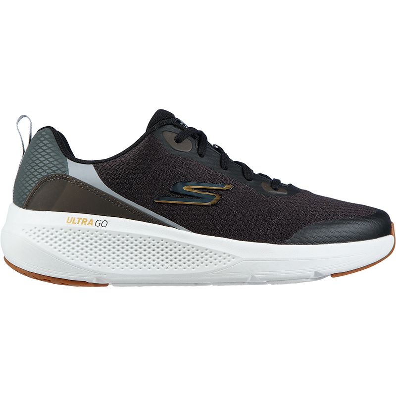 black and grey Skechers mens laced runners from O'Neills.