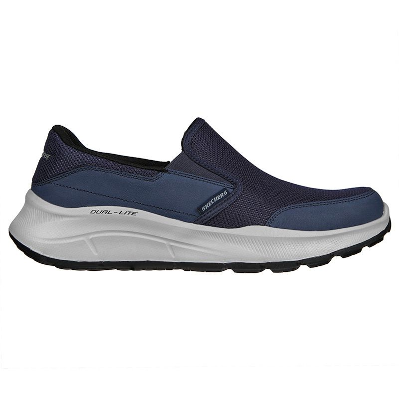Navy Skechers Men's Relaxed Fit: Equalizer 5.0 with Skechers Air-Cooled Memory Foam® cushioned comfort insole from o'neills.