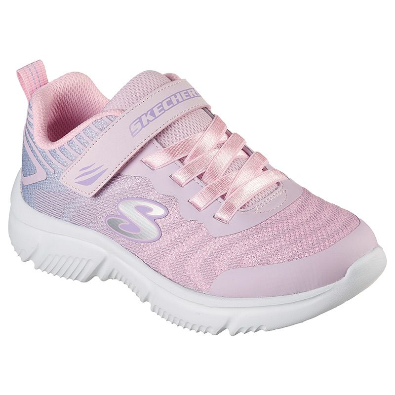 Pink Go Run 650 Fierce Flash PS Trainers in a slip on style with stretch laces from O'Neills