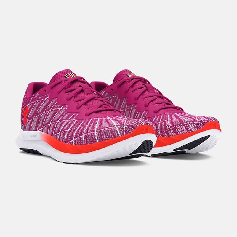 Under Armour Women's UA Charged Breeze 2 Running Shoes Astro Pink / Phoenix  Fire - SS24