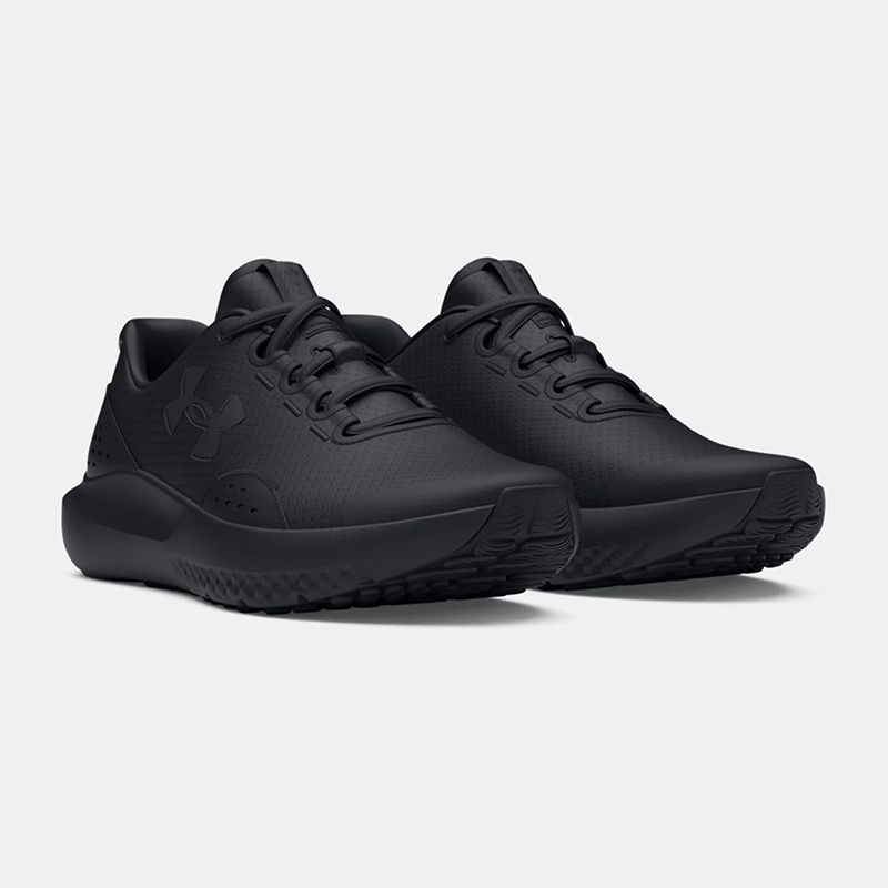 Black Kids' Under Armour UA Surge 4 Running Shoes from O'Neill's.