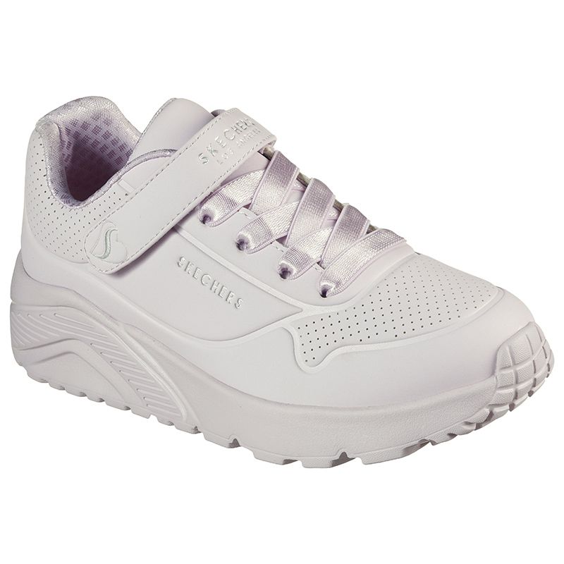 Kids' Skechers slip on velcro lace up Trainers Purple from O'Neills.
