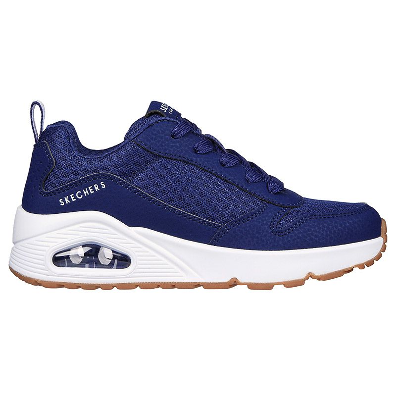 Navy Skechers Kids' Uno Power GS Trainers from o'neills.