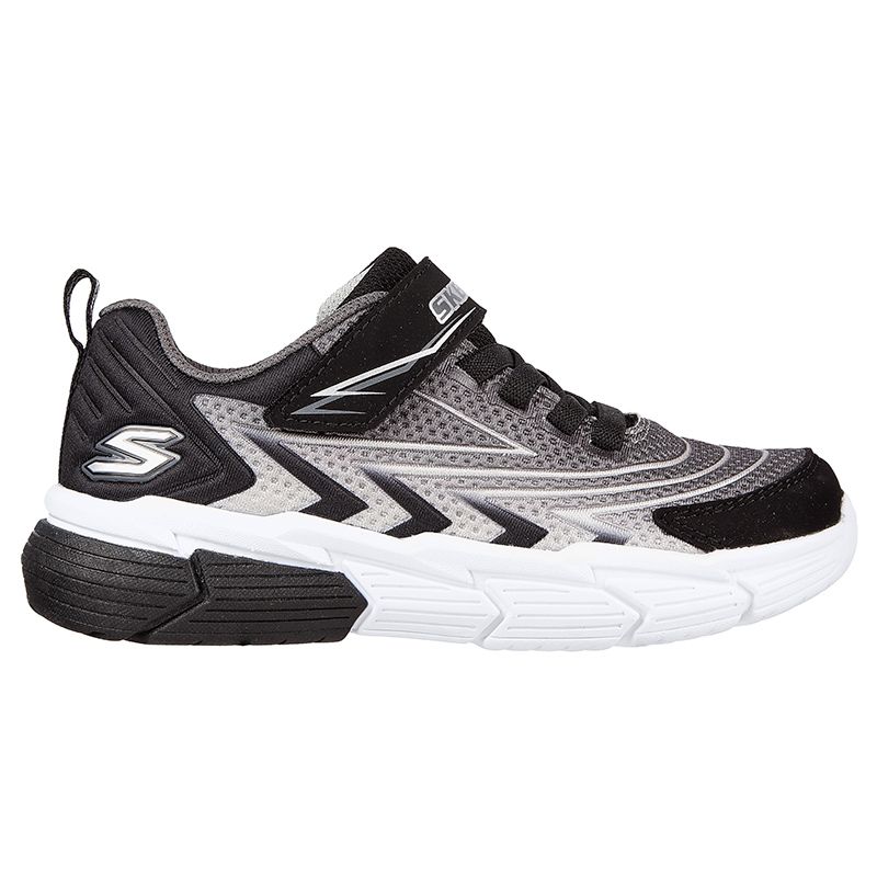 Grey and Black Kids' Skechers trainers are sporty, casual and comfortable. Available from O'Neills