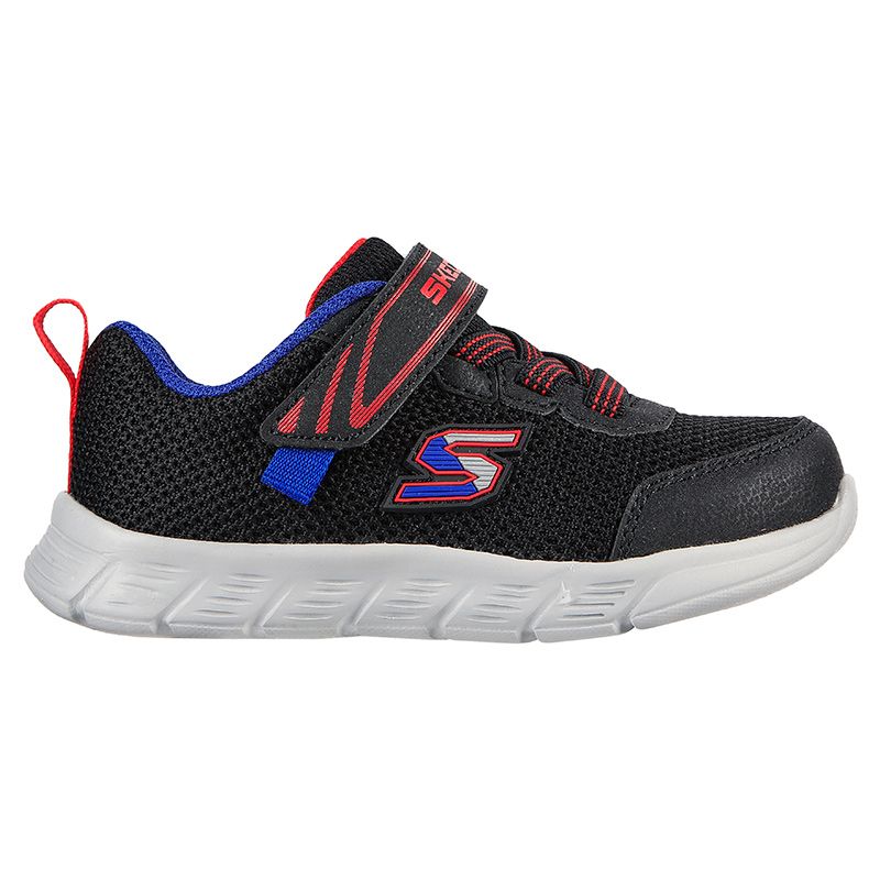 Kids' Red Skechers Comfy Flex - Mini Trainers, with cushioned insole from O'Neills.