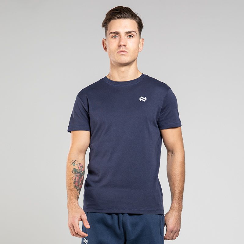 Navy Men’s Pima Cotton T-Shirt with O’Neills logo on the chest.