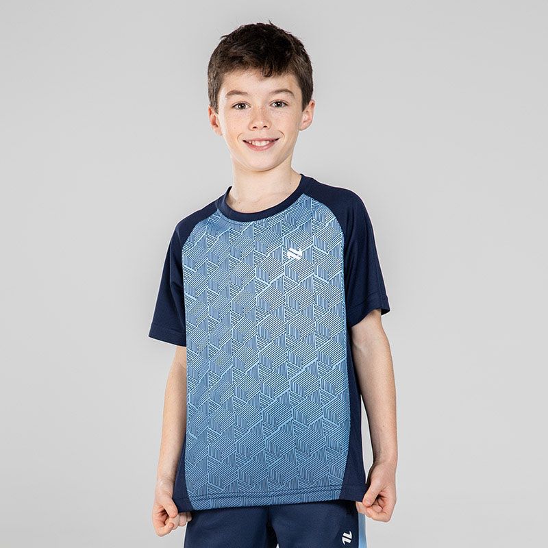Marine Kids’ Rhys T-Shirt with eye-catching design on the front by O’Neills. 