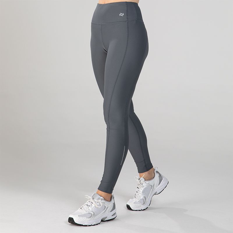 O'Neills Women's Riley Full Length Leggings Dark Grey / Silver
