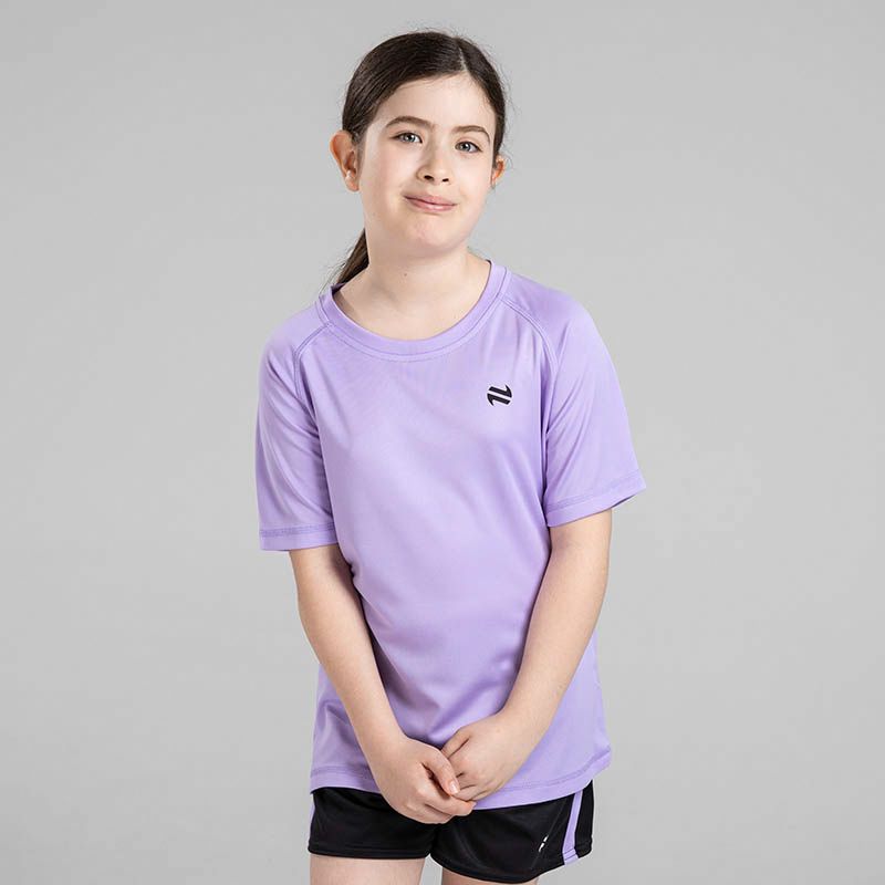Purple / Black Kids' Skylar T-Shirt with O'Neills logo.
